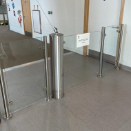 Glass enclosure and Gate-GS, Alder Hey Childrens hospital