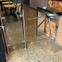 Glass enclosure and Twix-M, London United Kingdom
